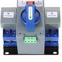 110V Dual Power Automatic Transfer Switch Dual Power Generator Changeover Switch 50HZ/60HZ (2P 63A Blue)