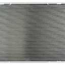 TRQ Radiator 1 Row Aluminum Core Compatible with 07-11 BMW 335i Automatic Transmission; 09-12 335i xDrive Automatic Transmission; 08-13 135i Automatic Transmission; 09-16 Z4 Automatic Transmission