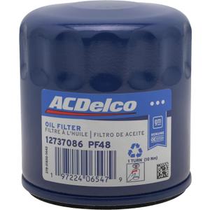 ACDelco GM Original Equipment PF48 (12737086) Oil Filter
