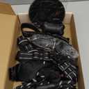 No Pull Dog Harness, Collar & Leash Set | Includes Dog Seat Belt, Collapsible Bowls & Poop Bag Dispenser. Ideal for Training, Walking, Hiking. Fits Small to Large Dogs(Black-M)