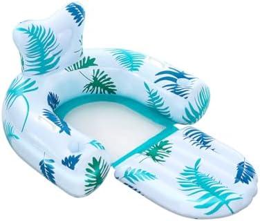 Pool Floats Adult Heavy Duty Inflatable Pool Lounger Floating Tanning Rafts Water Floaty Lounge Lake Beach Party Games