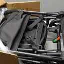 One for Pets 3-in-1 Luxury Pet Carrier, Booster Seat and Stroller for Small and Medium Size Dogs and Cats, No Assembly Required, Black (Chickadee)