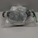 Tramontina Utsava Tri-Ply Clad Stainless Steel 1.8-Quart Kadai with Lid and Ceramic Non Stick Interior, Induction-Ready Small Kadhai Pot for Indian Cooking