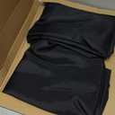 sancua Black Square Tablecloths 60x60 Inch, 2 Pack - Fabric Table Cloth for Square or Round Tables, Washable Polyester Table Cover for Dinner, Holiday Party, Decorative Display Tables
