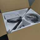 Ceiling Fans with Lights Remote Control - Flush Mount Dimmable 3000K-6500K LED 6 Speed with Quiet DC Motor for Bedroom, Living Room and Outdoor Patio