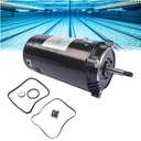 UST1152 Swimming Pool Pump Motor Kit 1.5 HP 115/230V Replacement for Smith Century Hayward, for Hayward/Super Pump/Super II and Jacuzzi Magnum Pumps