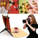8PCS 16Patterns Product Photography Backdrops: Flat Lay Seamless 34x23in Macaron Paper Props - Tabletop Photo Backdrop Shoot for Jewelry Cosmetics Food, Large