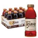 Tejava Original Unsweetened Black Iced Tea, 12 Pack, 16.9oz PET Bottles, Non-GMO, Kosher, No Sugar or Sweeteners, No calories, No Preservatives, Brewed in Small Batches, BBD-05/14/2026