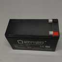 ML7-12 - 12 VOLT 7.2 AH SLA BATTERY - Mighty Max Battery brand product, black