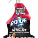 Resolve Ultra Pet Carpet Cleaner Spray – for Removal of Pet Stains & Odors, 32oz