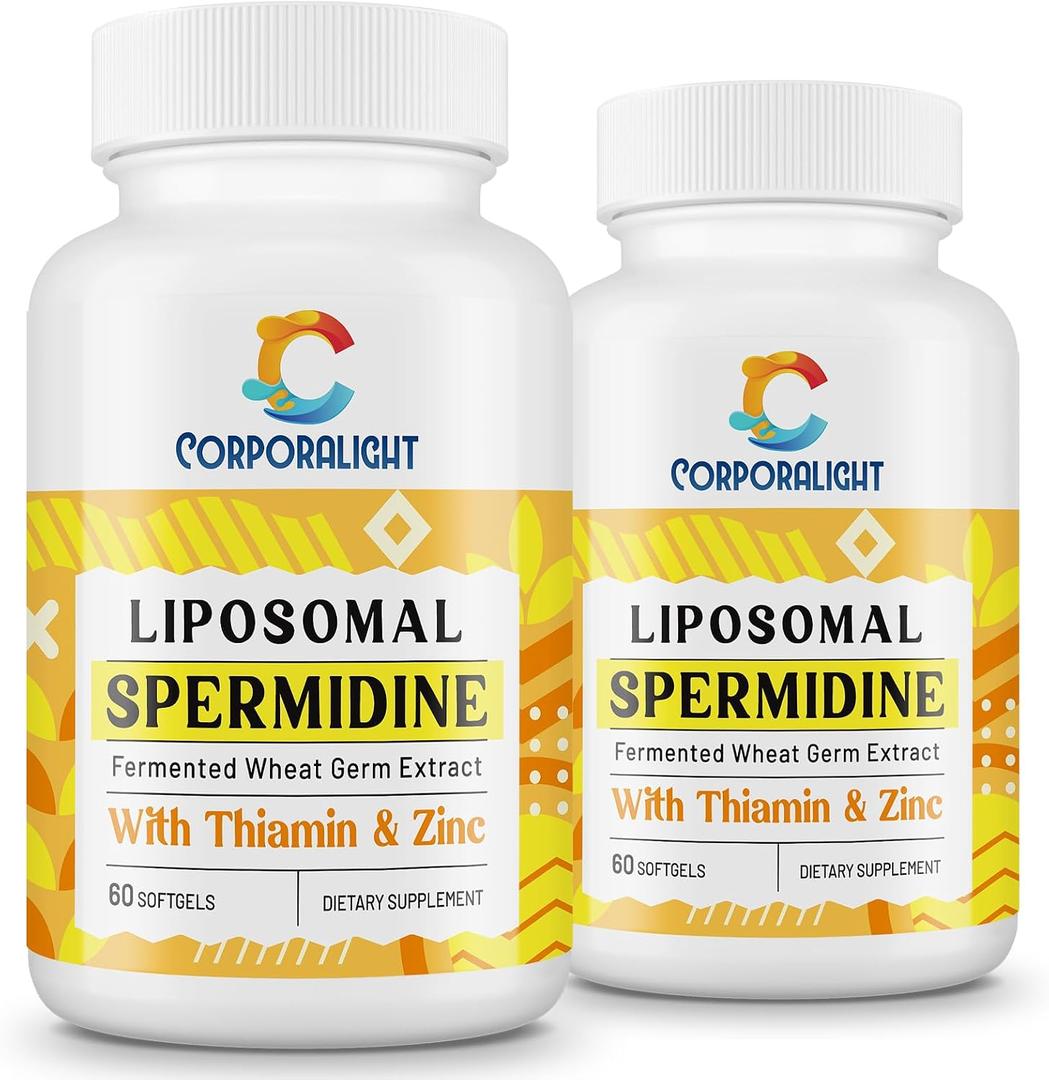30mg Spermidine Supplement for Men & Women, Pure & Natural, 120 Softgels