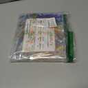 Drywall Anchors and Screws Assortment Kit 286PCS, 143 Plastic & Zinc Dry Wall Anchors and 143 Philips Flat Head Screws, 5 Sizes Short and Long for Hanging Picture,Curtain Rod