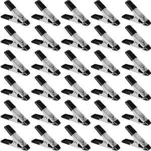 30 Pcs Small Clamps,Garden 2 Inch Mini Spring Clips Clamps Heavy Duty for Crafts/Backdrop/Greenhouse,Metal Chip Clips Open Mouth is 3/4 Inch for Woodworking Photography