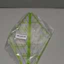 Kanayu 60 Degree Diamond Ruler Acrylic Patch Templates 60 Degree Triangle Ruler for Quilting Sewing Piecing