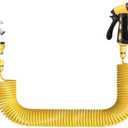 Spring Retractable High-Pressure Car Wash Water Gun Set, Expandable 25-50 ft, Reinforced Connectors XXX