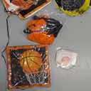 155 PCS Basketball Party Decorations - Basketball Party Supplies - Plates, Napkins, Cups, Basket Card, Banner, Hanging Swirls, Balloons, Tablecloth for Basketball Birthday Party Decorations, Serve 24
