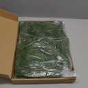 4 ft Christmas Mirror Garland with Light Artificial Norfolk Pine Cypress Garland Realistic Norfolk Pine Christmas Decoration for Xmas Mirror Fireplace Mantle Wall Table Stairs Indoor Decor