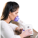 MABIS Facial Steamer, Steam Inhaler, FSA Eligible, Vaporizer or Vocal Steamer with Aromatherapy Diffuser and Soft Face Mask for Cleansing, Sinus Pressure, Congestion, Colds and Cough, 25mL