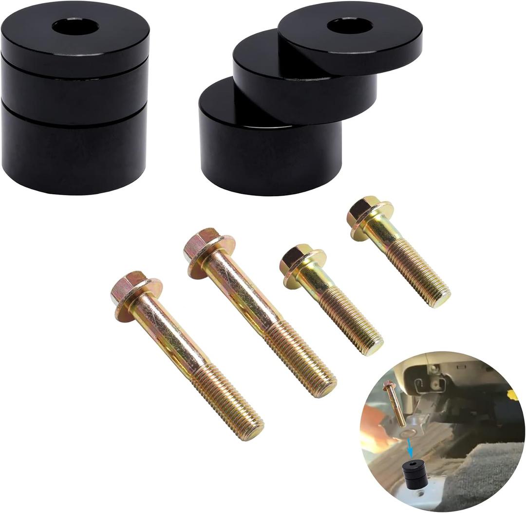 0.25" to 1.5" Seat Spacer Riser Lift Rear of Front Seat Recline Kit Replacement for 2005-2021 Toyota Tacoma, 2003-2021 Toyota 4Runner Lexus GX470