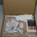 LumiBoard LED Drawing Board for Kids, 13.7"x10" Light Up Acrylic Dry Erase Led Note Board with Colors, Doodle Glow Board with Stand, Magic Drawing Tablet as Christmas & Birthday Gifts for Girls Boys