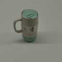 Ello Jane 18oz Ceramic Travel Mug with Handle, Splash-Resistant Slider Lid and Built-in Coaster, Perfect for Coffee and Tea, BPA Free, Dishwasher Safe, Gift for Holiday Him Her Mother's Day (Yucca)