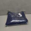 HyDren 72 Inch Velvet Christmas Blue Tree Skirt Gold Bronzing Embroidery Luxury Xmas Skirts for Merry Christmas Tree Decorations Vintage Party Favors Rustic Holiday Decor