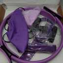 Pilates Essentials Kit for Women - Better Yoga Pilates Kit for Home Workouts with Pilates Ring and Ball Set, Booty Bands, Figure 8 Resistance Band, Yoga Bands for Stretching (Purple)