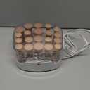 Conair Double Ceramic Hot Rollers for Long, Medium, and All Hair - Hair Curler - Hair Roller Clips Included - 1/2 inch, 3/4 inch, and 1 inch Rollers (20 Piece Set, Tan)