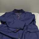 3 Piece Men's Suits Slim Fit Suits Double Breasted Suit Wedding Groomsmen Prom Business Suit Formal Tuxeds Blazer (Medium, Navyblue)