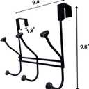 Over The Door Hooks, Coat Racks for Hanging Clothes Hat Towel (Oil Rubbed Bronze, 1pcs)
