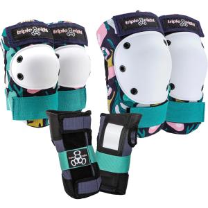 Triple 8 Saver 3/Pack Pads L-Floral