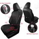 FREESOO Leather Seat Covers for Toyota Corolla Sedan, 2023-2027 LE