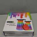 JAEMEYEM Upgraded Collapsible Stool Chair, Folding Stool, Lightweight, Sturdy, Adjustable, Portable, Foldable Seat Stools for Outdoor Camping Fishing Hiking BBQ (1 pack, Black)