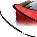 Compatible with Tesla Model Y Rear Spoiler Wing Replacement for Model Y 2020 2021 2022 2023 2024 Rear Trunk Lip Tail Lid Accessories ABS Strong Adhesive Glossy Black