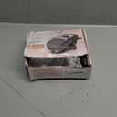 ACRABROS Car Seat Cover Baby: Winter Infant Carseat Canopy for Boy Girl Newborn, Zipper Peeping Window, Warm Cozy Cold Weather Waterproof Fitted, Heather Grey