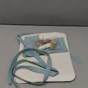 WADORN DIY PU Leather Crossbody Purse Making Kit, DIY PU Leather Shoulder Bag Making Materials Set Handmade Handbag Sewing Kits Women Handicraft Bag Making Supplies for Christmas Valentine's Day, Blue