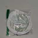 8K White HDMI Cable 15 FT, 48Gbps Ultra High Speed Long HDMI 2.1 Cable eARC Braided HDMI Cord with 8K@60Hz, 4K@120Hz, HDR10+, Dolby, 3D, HDCP2.3 for Laptop/Monitor/HDTV/Soundbar/Blu-ray/PS5/Xbox