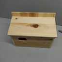 Wooden Bird Houses for Outside Birdhouses Nest Bluebird House for Cardinals Finch Wren Swallow for Garden Viewing 1C