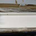 Floating Shelves Set of 2, Long Wall Shelf with Lip, 24in, White, 23.6 in