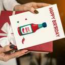 3 x Happy Birthday Card for Husband Wife, Funny Gifts for Boyfriend Girlfriend, Birthday Card for Him Her, Birthday Gift for Friend Bestie