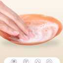 Niidor Nipple Covers for Women with Large Breasts Silicone No Show Sticky Bra Reusable Waterproof Ultra-thin Pasties (2 Pairs_creme, 4.72 Inches(DD.DDD.G+ Cups))