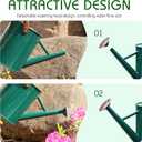Metal Watering Can for Outdoor and Indoor Plants, Watering Can Decor, 1 Gallon (NewGreen)