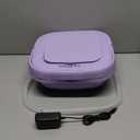 Mini Washing Machine 16L Purple Portable Washer for Apartments, Dorms, RVs  Compact Laundry Washer with Powerful Motor & Low Noise  Travel, Small Spaces & Delicates Laundry Solution