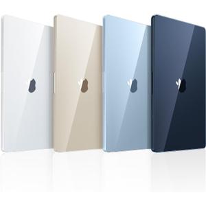 Compatible for MacBook Air 15 inch Case M4 M3 M2 2025 2024 2023 Release [100% Crystal Clear] [1mm Ultra-Thin Armor] Protective Hard Shell Cover for 15inch Laptop A3241 A3114 A2941 - Clear