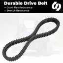 JERBOR CVT Clutch Drive Belt Fit for Hisun UTV ATV 500 700 450 550 750 Massimo MSU 500 700 UT500 700, for Axis 500 700 750 Cub Cadet Challenger Sector 550 750 Vector 500 700, Replace 25300-F39-0000