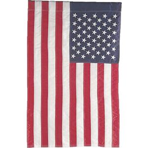 Evergreen Flag American Flag 44-inch x 28-inch House Size | Heavy Duty Outdoor Premium 310D | Embroidered Stars and Stripes and Quadruple Stitched Edge | USA Residential or Commercial