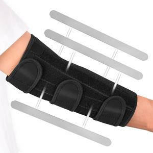 Elbow Brace, Cubital Tunnel Elbow Brace, Elbow Splint for Sleeping Tendonitis, Ulnar Nerve Entrapment Brace Fit Women & Men, Right & Left Arm (S)