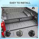 SZYANG Truck Bed Divider Compatible with 2020-2026 Jeep Gladiator Cargo Manager Molle Panel Truck Bed Organizer Replacement for 2020-2026 Jeep Gladiator Accessories