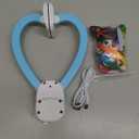 Interactive Cat Toys for Indoor Cats, Automatic Electric Door Hanging Toy with 3 Interchangeable Accessories (Feather, Mouse, Womm toy), Motion Activated USB Rechargeable Enrichment for Bored Cats (Blue)