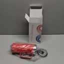 Life's Easy 20oz Stainless Steel Mug w/ Handle - Double Wall Insulated Travel Tumbler w/ Flip Lid - Leak Proof Tumbler-Thermal Cup for Coffee, Tea & More - Keep Hot & Cold Drinks (Red, 20 oz)